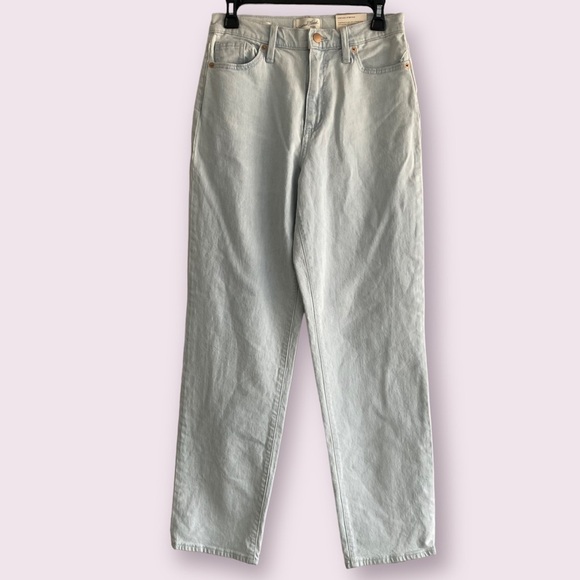 Women's 90's High-Rise Vintage Straight Jeans Universal Thread Light Blue Size 2 - Picture 6 of 13